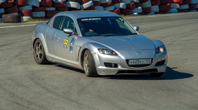 在 “Zmeinka” 汽车比赛场举行了第七7阶段业余赛车«Time attack challenge»
