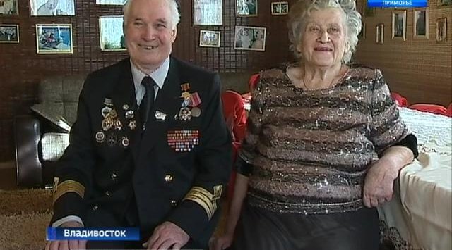 俄罗斯滨海边疆区夫妻一起生活了60年！！！