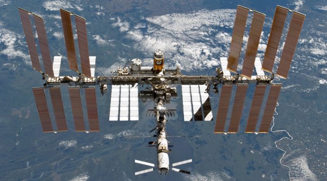 联盟MS-04号飞船的乘组顺利登上国际空间站