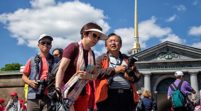 俄罗斯中国游客人数增长10％